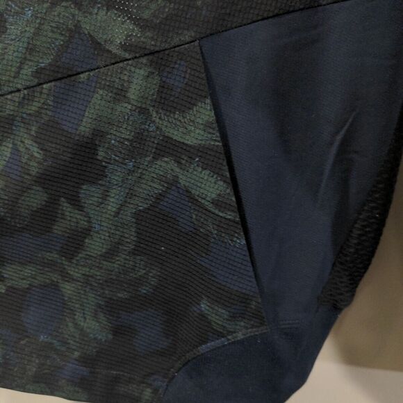 ZYIA Active Womens Evening Paradise Mesh Jacket Size XL Blue Green Full Zip Hood - Picture 5 of 12